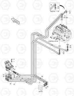 1350 PILOT PIPING(6) SOLAR 130-III    , Doosan
