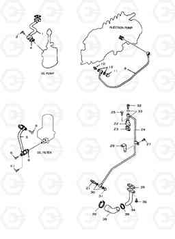 200 OIL PIPE PARTS SOLAR 130-III    , Doosan