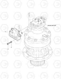 5220 SWING REACTIONLESS VALVE SOLAR 130-III    , Doosan