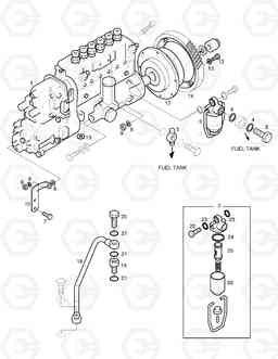 017 INJECTION PUMP SOLAR 200W-3, Doosan