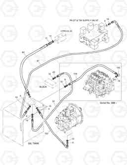 1330 PILOT PIPING(2) SOLAR 200W-3, Doosan