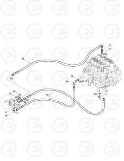 1380 PILOT PIPING(7) SOLAR 200W-3, Doosan