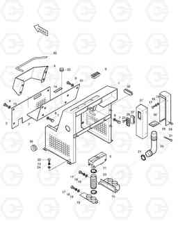 1610 HEATER BOX SOLAR 200W-3, Doosan