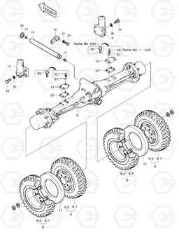 2100 POWER TRAIN(1)-FRONT AXLE SOLAR 200W-3, Doosan