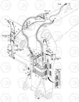 5230 LUBRICATION PIPING SOLAR 200W-3, Doosan
