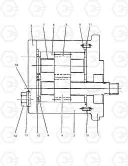 7210 STEERING PUMP SOLAR 200W-3, Doosan