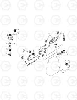 017 FUEL PIPE SOLAR 70-III, Doosan