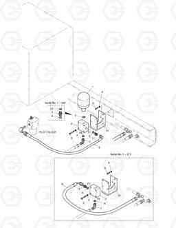 5180 CUT-OFF PIPING SOLAR 70-III, Doosan