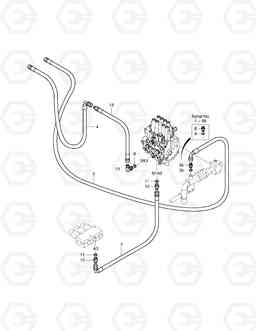 5240 BREAKER PIPING-MAIN SOLAR 70-III, Doosan