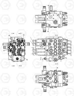 6290 CONTROL VALVE(1) SOLAR 70-III, Doosan