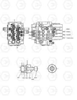 6300 CONTROL VALVE(2) SOLAR 70-III, Doosan