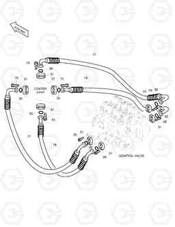 1280 MAIN PIPING(5) SOLAR 330-III      , Doosan