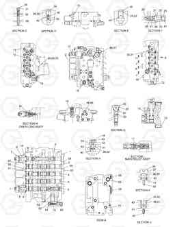 6410 CONTROL VALVE-L.H SOLAR 330-III      , Doosan