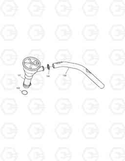 014 ENGINE BREATHER SOLAR 450-III, Doosan