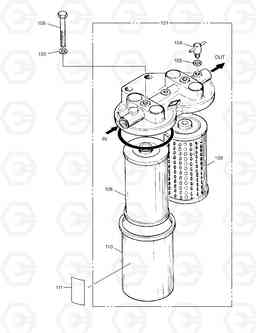 031 FUEL FILTER SOLAR 450-III, Doosan