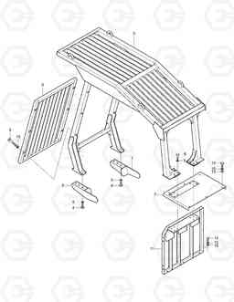 5450 F.O.P.S GUARD ASS'Y SOLAR 450-III, Doosan