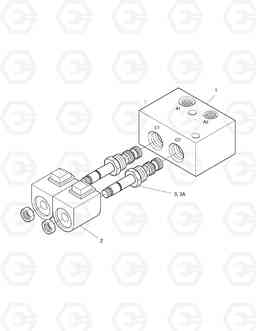 6542 SOLENOID VALVE SOLAR 450-III, Doosan