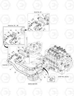 1250 MAIN PIPING(4)-SWING SOLAR 170-III, Doosan