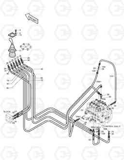 1340 PILOT PIPING(5) SOLAR 170-III, Doosan