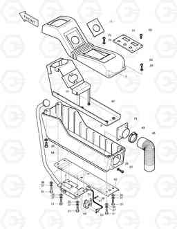 1380 CONTROL STAND-L.H SOLAR 170-III, Doosan