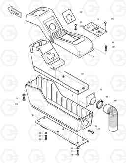 1390 CONTROL STAND-R.H SOLAR 170-III, Doosan