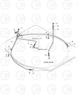 1610 LUBRICATION PIPING SOLAR 170-III, Doosan