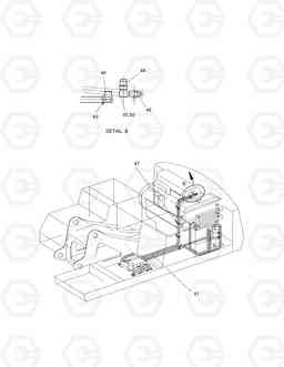 1720 HEATER PIPING SOLAR 170-III, Doosan