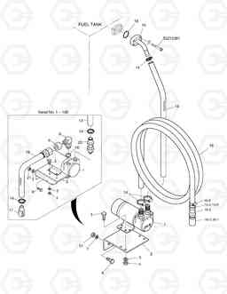 5100 FUEL FILLER PUMP ASS'Y SOLAR 170-III, Doosan