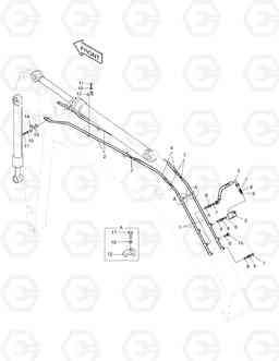 5300 BOOM PIPING-ONE WAY SOLAR 170-III, Doosan