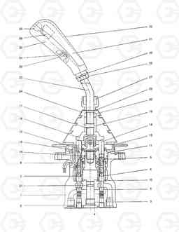 6180 REMOTE CONTROL VALVE SOLAR 170-III, Doosan