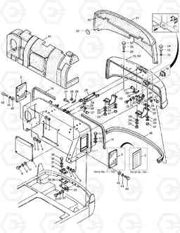 1180 ENGINE COVER SOLAR 030PLUS, Doosan