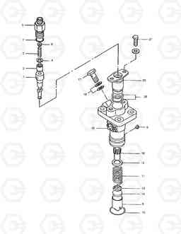 119 INJECTION PUMP SOLAR 030PLUS, Doosan