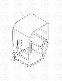 1580 CANOPY SOLAR 030PLUS, Doosan