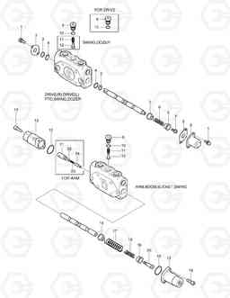 2110 CONTROL VALVE(2) SOLAR 030PLUS, Doosan