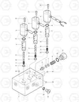 2160 SOLENOID VALVE SOLAR 030PLUS, Doosan