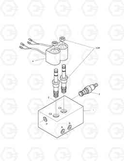 2162 SOLENOID VALVE SOLAR 030PLUS, Doosan