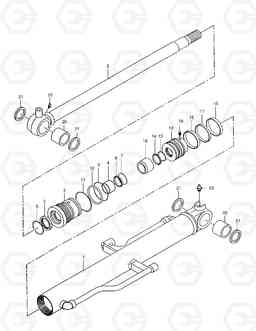 2181 BOOM CYLINDER SOLAR 030PLUS, Doosan