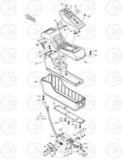 1122 CONTROL UNIT-R.H SOLAR 035, Doosan