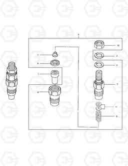 120 NOZZLE ASS'Y SOLAR 035, Doosan