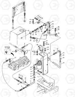 1280 HYDRAULIC PIPING(2) SOLAR 035, Doosan