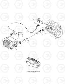 1345 HEATER PIPING SOLAR 035, Doosan