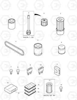 1440 SPARE PARTS SOLAR 035, Doosan