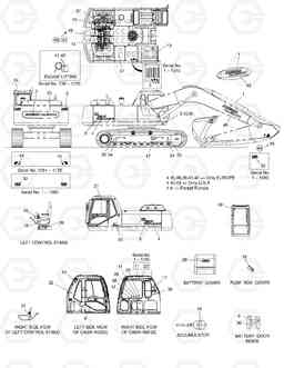 5120 NAME PLATE-ENGLISH SOLAR 290LC-V, Doosan