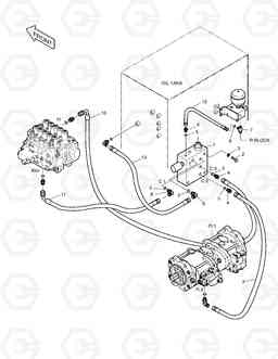 6100 PILOT PIPING-BREAKER SOLAR 290LC-V, Doosan