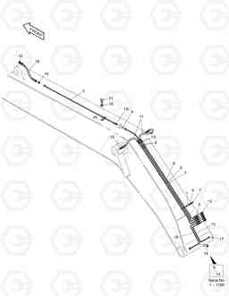 6410 LUBRICATION PIPING SOLAR 290LC-V, Doosan