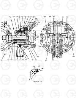 4135 SWING MOTOR(2) SOLAR 220LC-V, Doosan