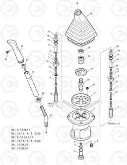 4171 REMOTE CONTROL VALVE SOLAR 220LC-V, Doosan