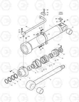 4360 ARTI.BOOM CYLINDER-LOCK VALVE SOLAR 220LC-V, Doosan