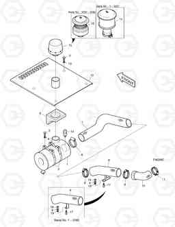 6120 AIR CLEANER ASS'Y SOLAR 220LC-V, Doosan