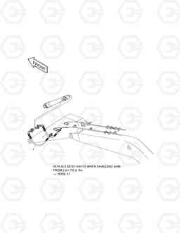 6300 FRONT PIPING-2.4m ARM SOLAR 220LC-V, Doosan